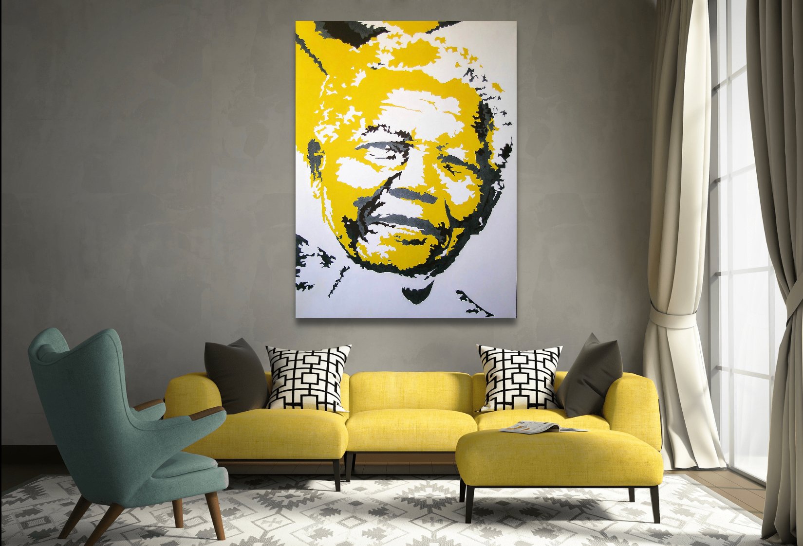 Nelson - Original - Acrylic on Canvas | Alistair Bruce ArtWorx